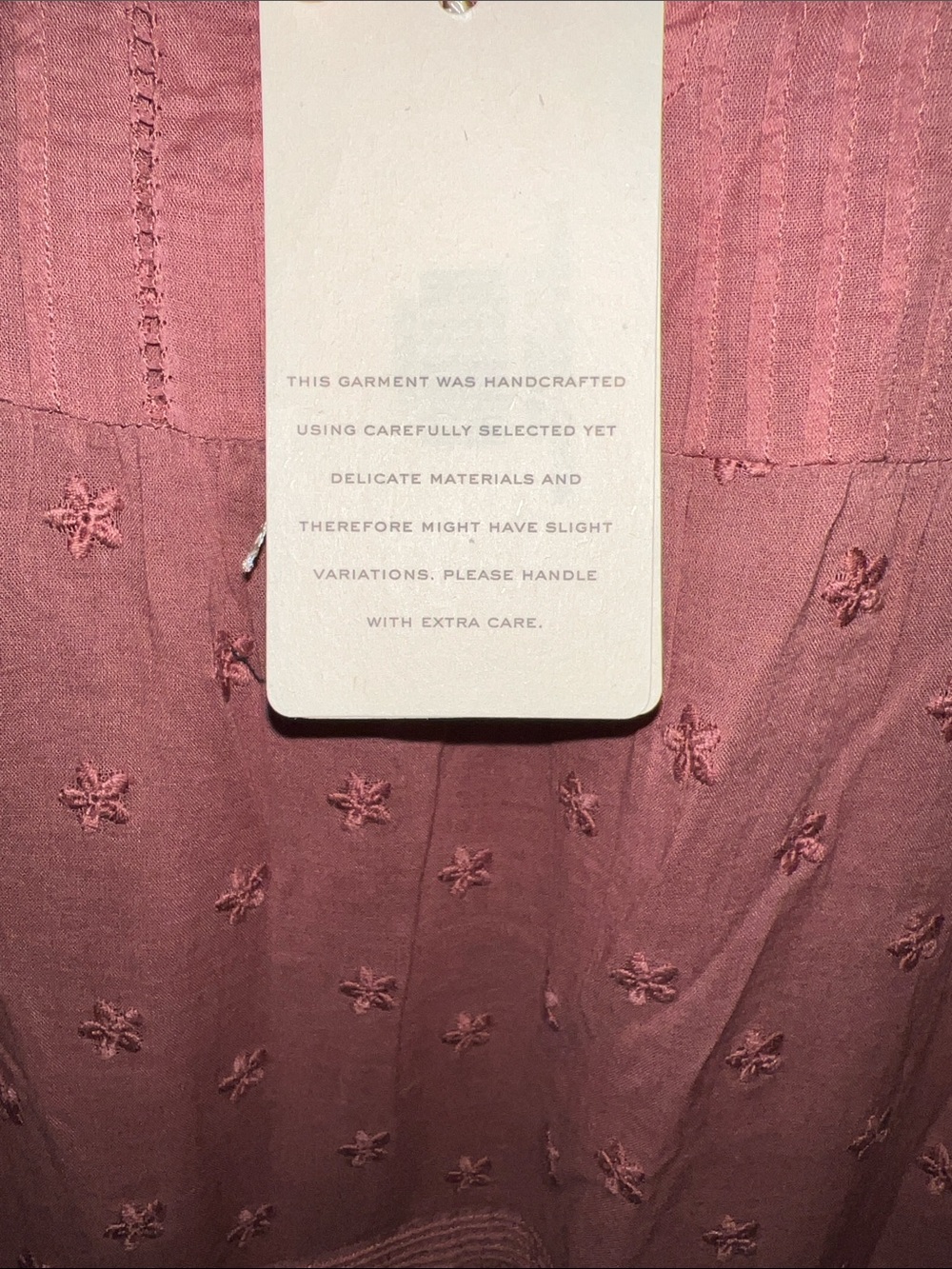 DÔEN NWT Minetta Dress in Canyon Dusty Rose - Size Medium - Picture 5 of 6